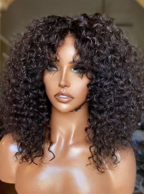New Curly14 Inches And 5x5 Invisible Hd Lace Closure Wig Swc023 Home