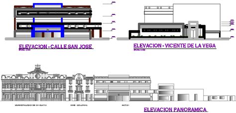 Commercial Elevation Working Detail Dwg File Cadbull
