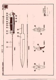El cuchillo fue diseñado por james black en el siglo xix para james bowie, un pionero y masón estadounidense. 388 mejores imágenes de Plantillas cuchillos | Plantillas ...