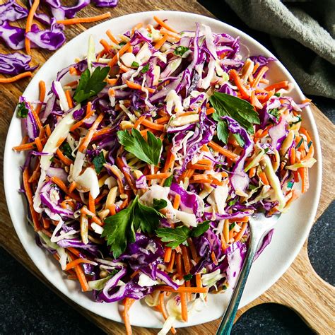 How To Make Quick Purple Cabbage Slaw Gastronotherapy