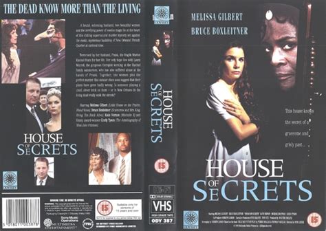 House Of Secrets Vhs 1993 Melissa Gilbert Bruce Boxleitner Kate