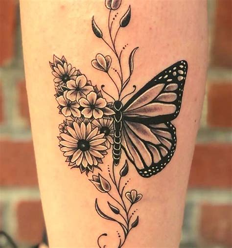 35 Sunflower Tattoos With Butterflies Aftonabbymay