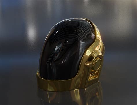 Die beiden musiker, die in ihrem bürgerlichen leben als köche arbeiten, bezauberten die welt seit 1993 mit ihren beats. 3D guy-manuel daft punk helmet - TurboSquid 1270465