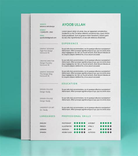 The next online resume template example also includes a nice play with images as the tiles in the main beehive formation. 10 Best Free Resume (CV) Templates in Ai, Indesign & PSD Formats - Designbolts