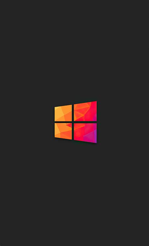 1280x2120 Windows 10 Polygon 4k Iphone 6 Hd 4k Wallpapers Images