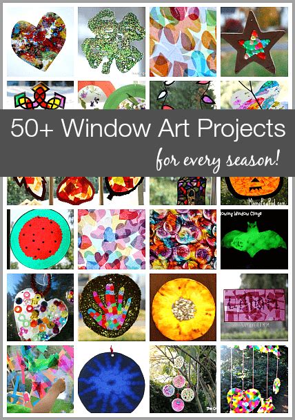 50 Window Art Projects For Kids For Every Season Buggy And Buddy