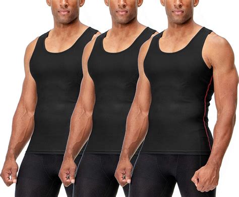 Devops Pack Mens Muscle Dri Fit Compression Tank Top Tanks