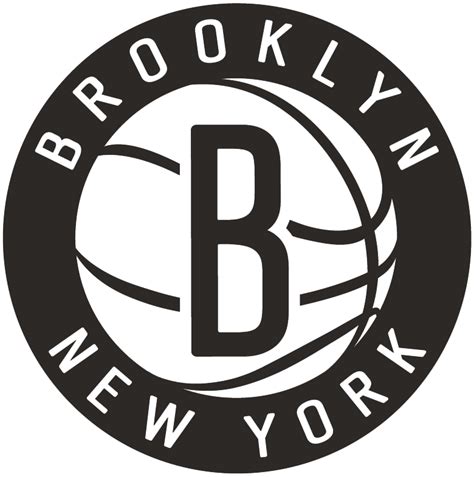 Brooklyn Nets Secondary Logo National Basketball Association Nba