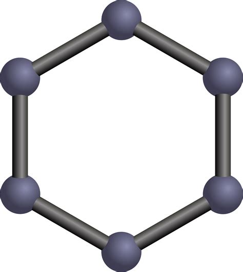 As this rule suggests that the benzene ring will act as a function group (a substituent) whenever a substituent of more than six (6) carbons is attached to it, the name benzene is changed to phenyl and is used the same way as any other substituents, such as methyl, ethyl, or bromo. Benzene ring clipart 20 free Cliparts | Download images on ...