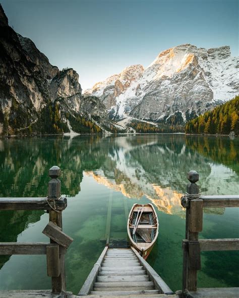 National Geographic Travel On Instagram Lago Di Braies Is Settled In