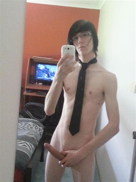 Photo Nude Hard On Man With Tie Lpsg