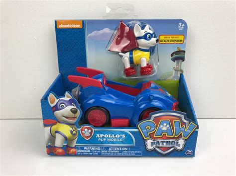Paw Patrol Apollo Super Pup With Pup Mobile 1928688922