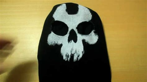 Real Ajax Call Of Duty Ghosts Mask Balaclava Ghost Character