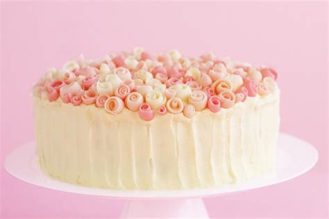 Place bottom cake layer on your cake stand or serving plate. Raspberry & White Chocolate Mousse Cake Recipe - Taste.com.au