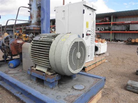 Motor eléctrico 75 hp 6 polos frame 405t marca: Used 75 HP Horizontal Electric Motor (Reliance) Package ...
