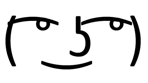 Lenny Face Png Png Image Collection