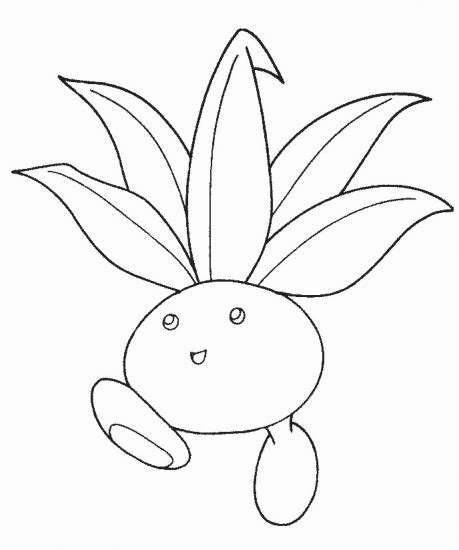 Oddish Pokemon Coloring Pages Coloring Pages