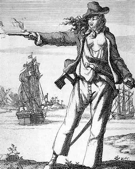 Anne Bonny 1698—1782 Was Pirate Whose Brief Period Of Marauding The