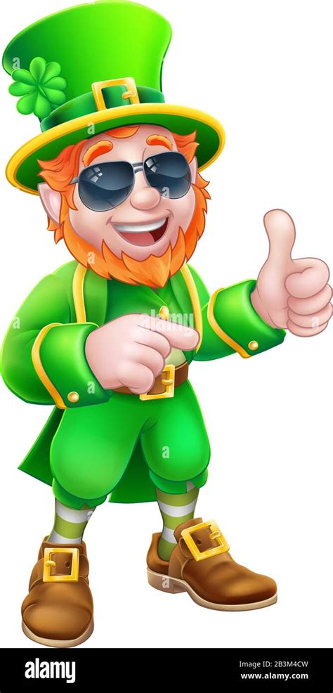 Leprechaun St Patricks Day Cartoon Mascot Stock Vector Image And Art Alamy