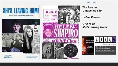 The Beatles And Helen Shapiro Rocknroll Unravelled