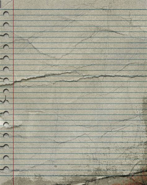Old Lined Paper Texture