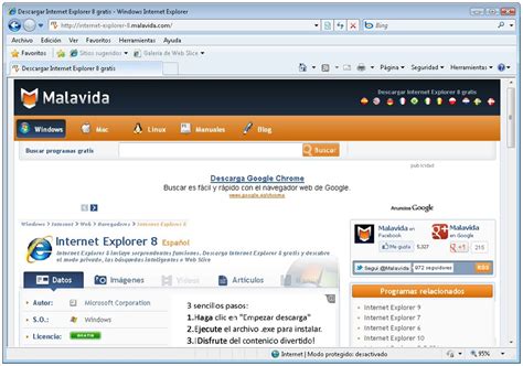 Close all your windows and tabs so you only have. Internet Explorer 8 - Download for PC Free