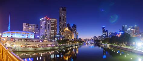 Hd Wallpaper Australia Melbourne Princes Bridge Yarra River Water