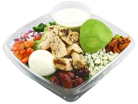That's because rotisserie chickens are extra juicy, thanks to their hours turning on the spit, not to mention it majorly cuts down on prep time. Central Market Grilled Chicken Cobb Salad - Shop Salads at ...