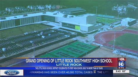 Grand Opening For New Little Rock Southwest High School Youtube