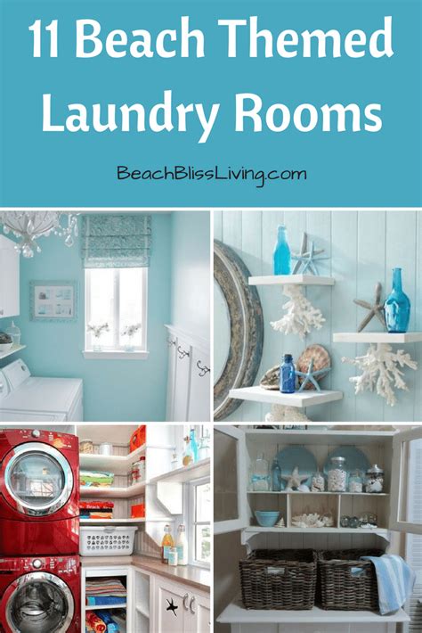 I share the ikea products i used and my six best laundry room storage ideas | driven by decor. 11 Beach Themed Laundry Rooms - Beach Bliss Living | Blue ...