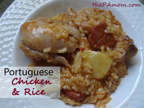 Portuguese Chicken And Rice Arroz Com Frango The Portuguese American Mom