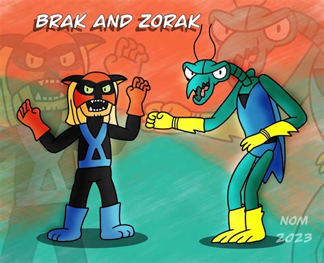 Brak And Zorak By Nightolmaster On Newgrounds