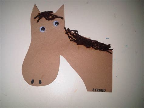 H Is For Horse Preschool Crafts Pinterest
