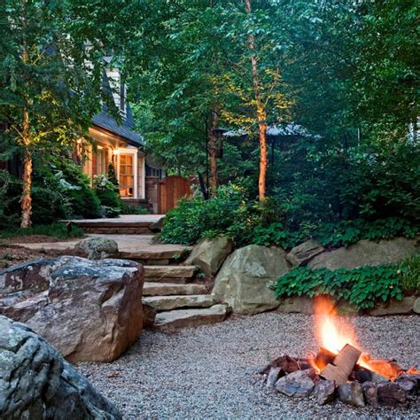 29 Rustic Fire Pit Ideas Thatll Enliven Outdoor Gatherings