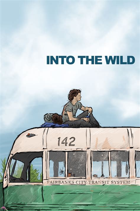 Into The Wild Sketch On Behance Movie Posters Minimalist Film