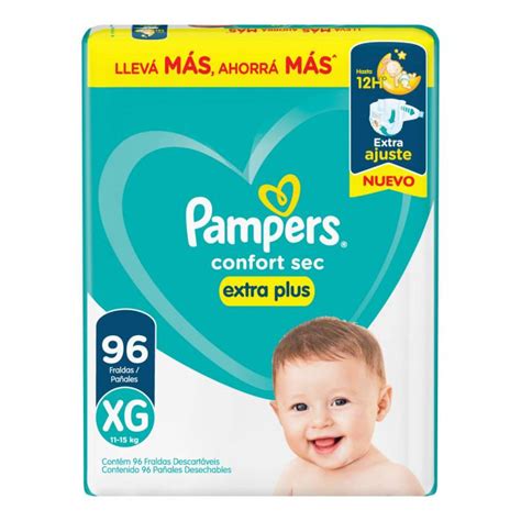 Pa Ales Pampers Xgd Confortsec Extra Plus La An Nima Online