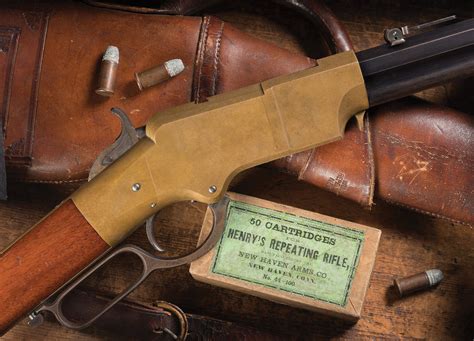 Early Production New Haven Arms Co Henry Lever Action Rifle Rock