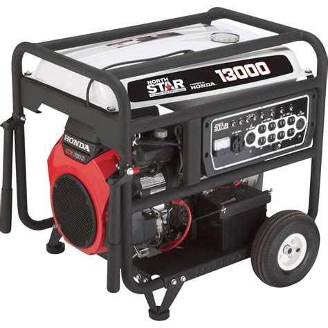 Northstar 165606 Honda Generator 13000 Surge Watts 10500 Rated Watts