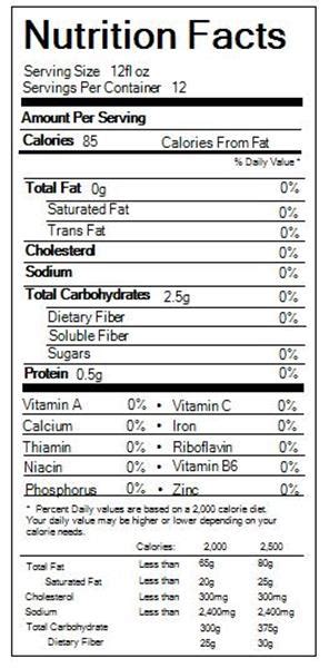 Michelob Ultra Nutrition Facts Health And Fitness