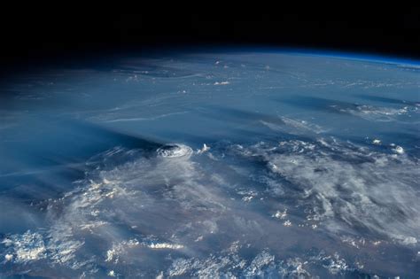 Clouds Cast Giant Shadows Into Space From Iss Strange Sounds
