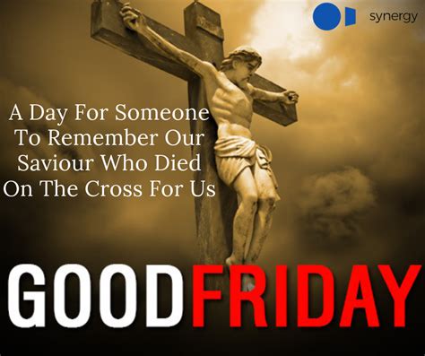 Wishing All A Good Friday On This Holy Day We Must Strive To Emulate