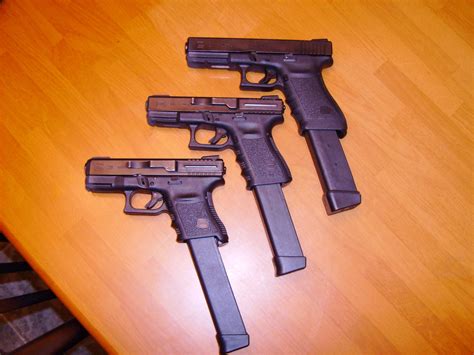 Glocks Extendo Mags Bang Bang Home Defense Self Defense Best Handguns