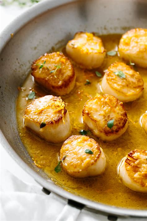 133 calories of kirkland signature raw. Scallops with Citrus Ginger Sauce