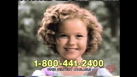 Shirley temple's father, a rebel officer, sneaks back to his rundown plantation to see his family and is arrested. Shirley Temple Movies | Television Commercial | 2000 - YouTube