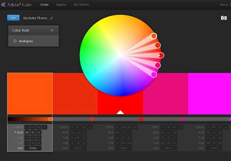 Adobe Kuler Color Adobe Color Wheel Adobe Color Cc Colour Wheel