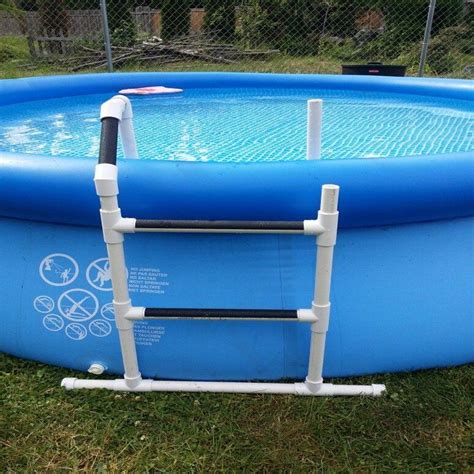 Guide To Creating Diy Walk In Steps For Above Ground Pool Pvc Pool