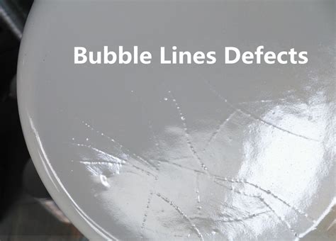 How To Solve Enamel Bubble Lines Defects