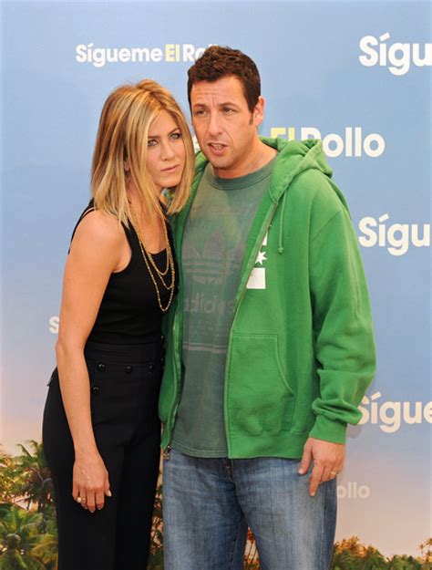 The daughter of actors john aniston and nancy dow, she began working as an actress at an early age with an uncredited role in the 1988 film mac and me; Adam Sandler and Jennifer Aniston Photos Photos - Jennifer ...