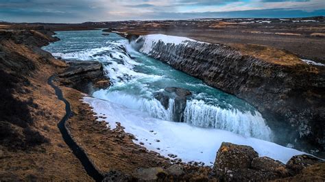Gullfoss Waterfall Iceland Travel Photography Check