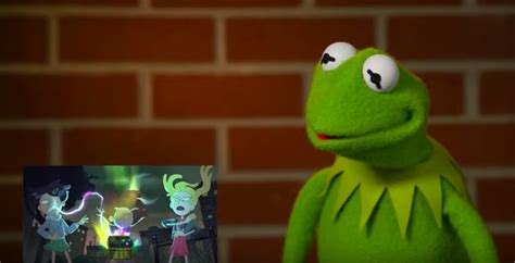 He moved to a swamp where he learned to play the. Kermit the Frog Reacts to Disney Channel's "Amphibia" in ...